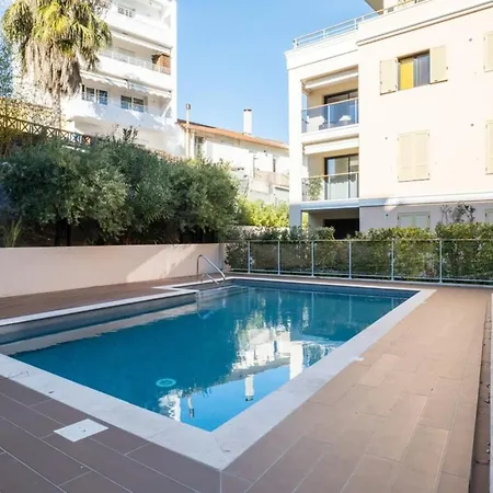 1-br In Palm Swimming Pool * Канны