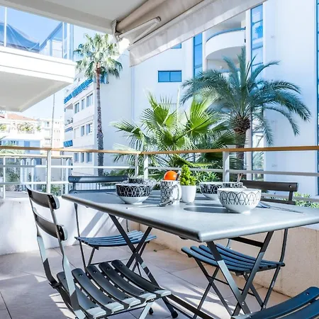 1-br In Palm Swimming Pool Appartement Cannes